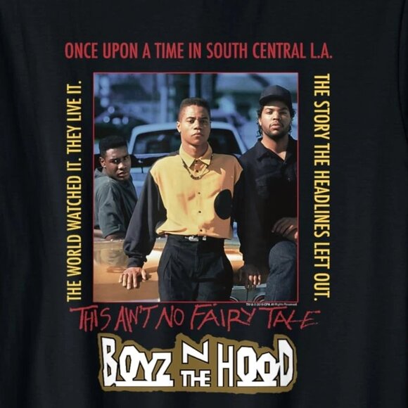 Boyz n the Hood Music Poster Print T-Shirt Casual Streetwear Graphic Tee 173 - Picture 2 of 5